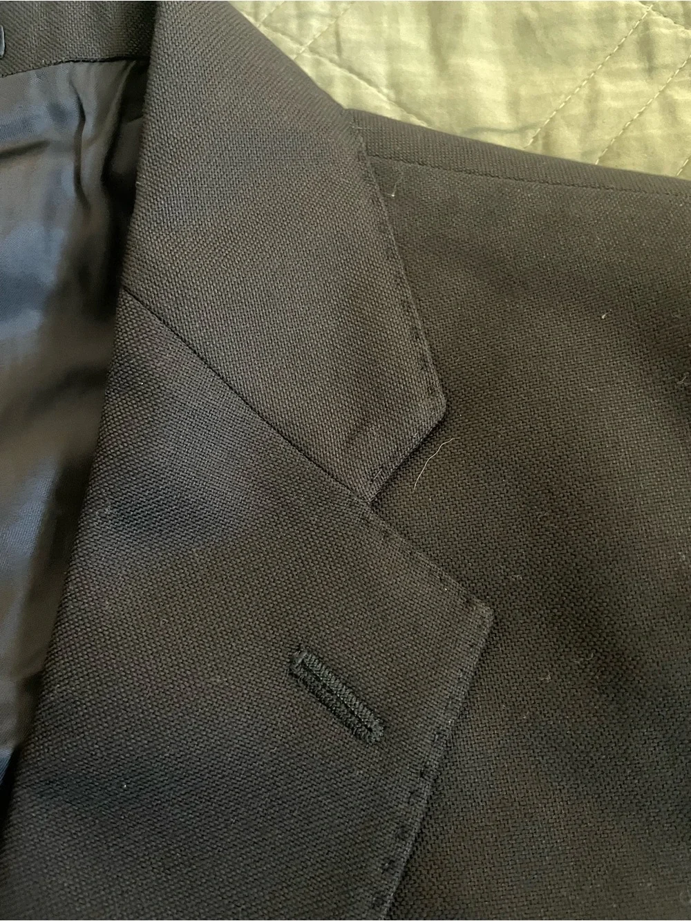 J CREW Legacy blazer in Italian wool Navy Size 44L NWT $448 CL257
